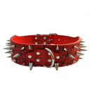Domineering Spike Dog Collar (Crocodile Pattern)                                   68 cm length