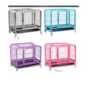 Curved Edge Heavy Duty Coloured Dog Cage (93*62*86cm) Size 3