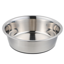 Silicon Base Anti-skid Stainless Pet Bowl  22cm