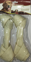 Dog Chew Bone Hide (Knotted Tip) - Small Double