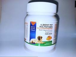 Albion Pet Multivitamin 100tabs