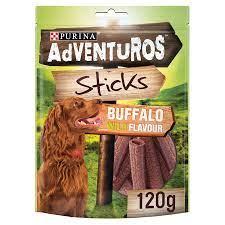 Purina Adventuros Dog Sticks Buffallo Flavour
