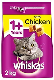 Whiskas +1 Dry Food 1.9Kg (Chicken)