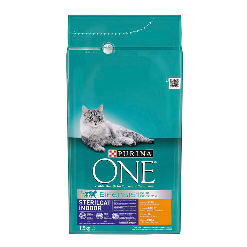 Purina One Bifensis Sterilcat Indoor Formula  (Dual Defence)1.5kg