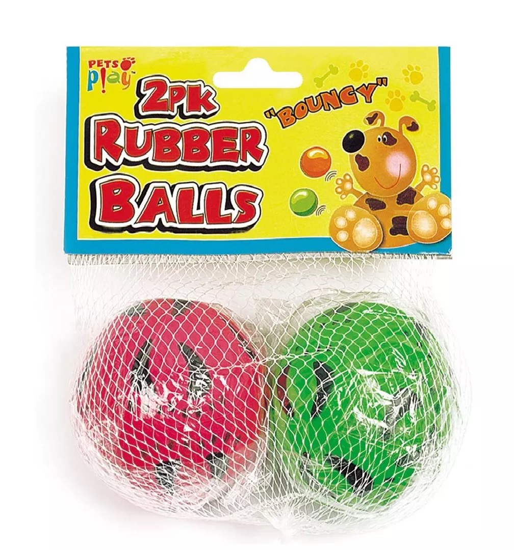 Pets Play Rubber Ball Set