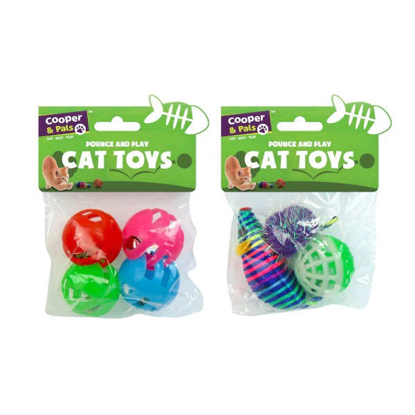 Cooper and Pals Pounce and Play Cat Toys