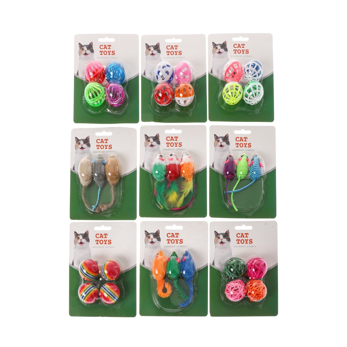 Woodland Critters Cat Toy (Different Types)