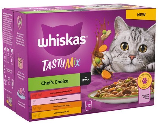 Whiskas Tasty Mix wat food