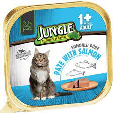 Jungle +1 Pate Adult Salmon (100g x 32 pcs) 