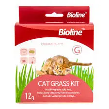 Bioline Cat Grass Kit 12g - Natural Plant  (12g)
