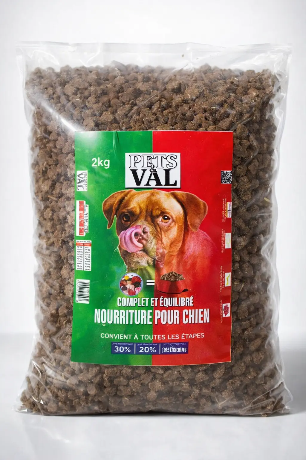 Pets and Val Dog Dry Food (2kg) 