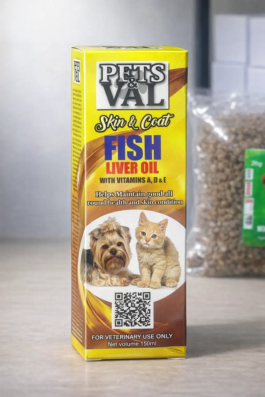 Pets & Val Fish Liver Oil (Skin and Coat) 150ml