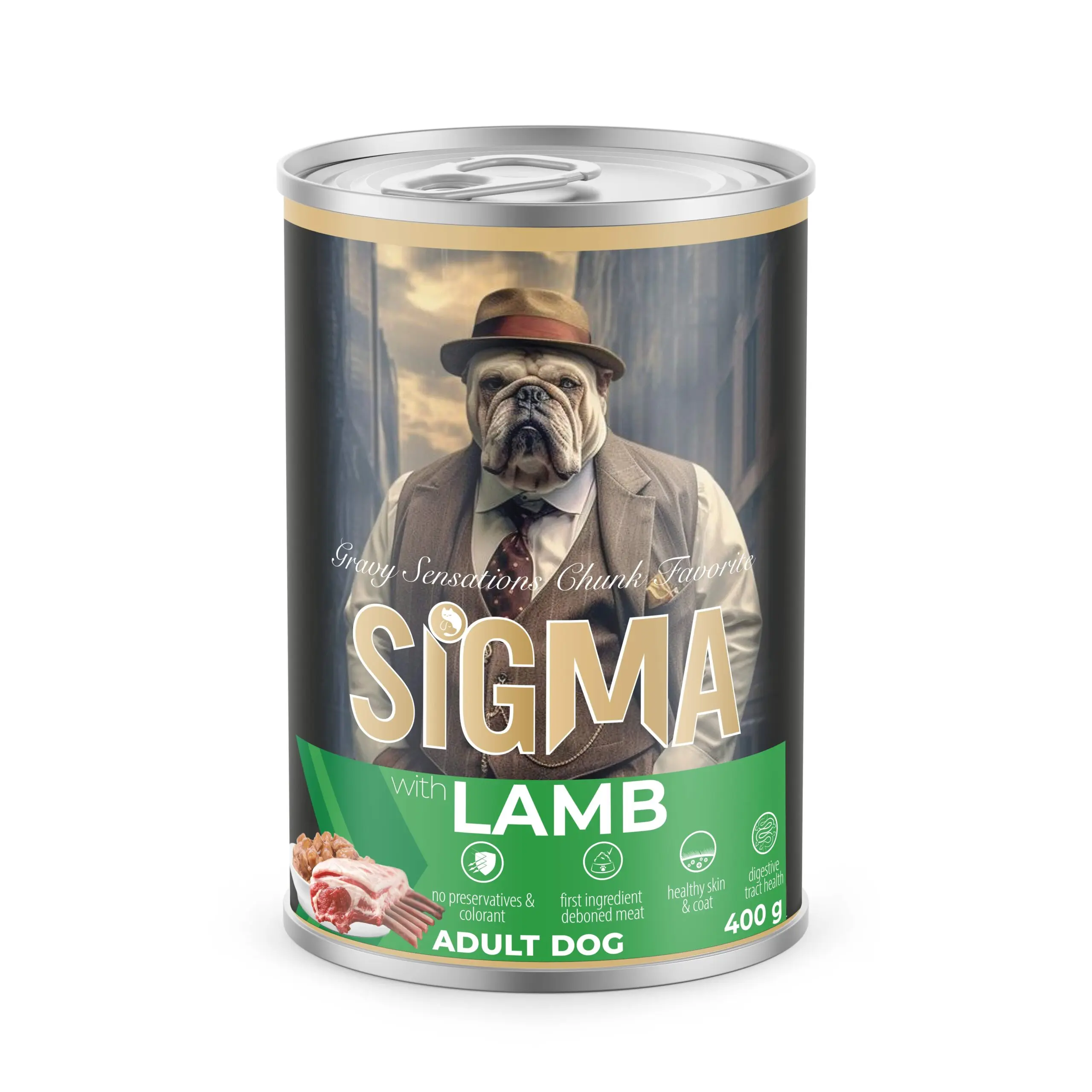Sigma Dog Can Food (Lamb)