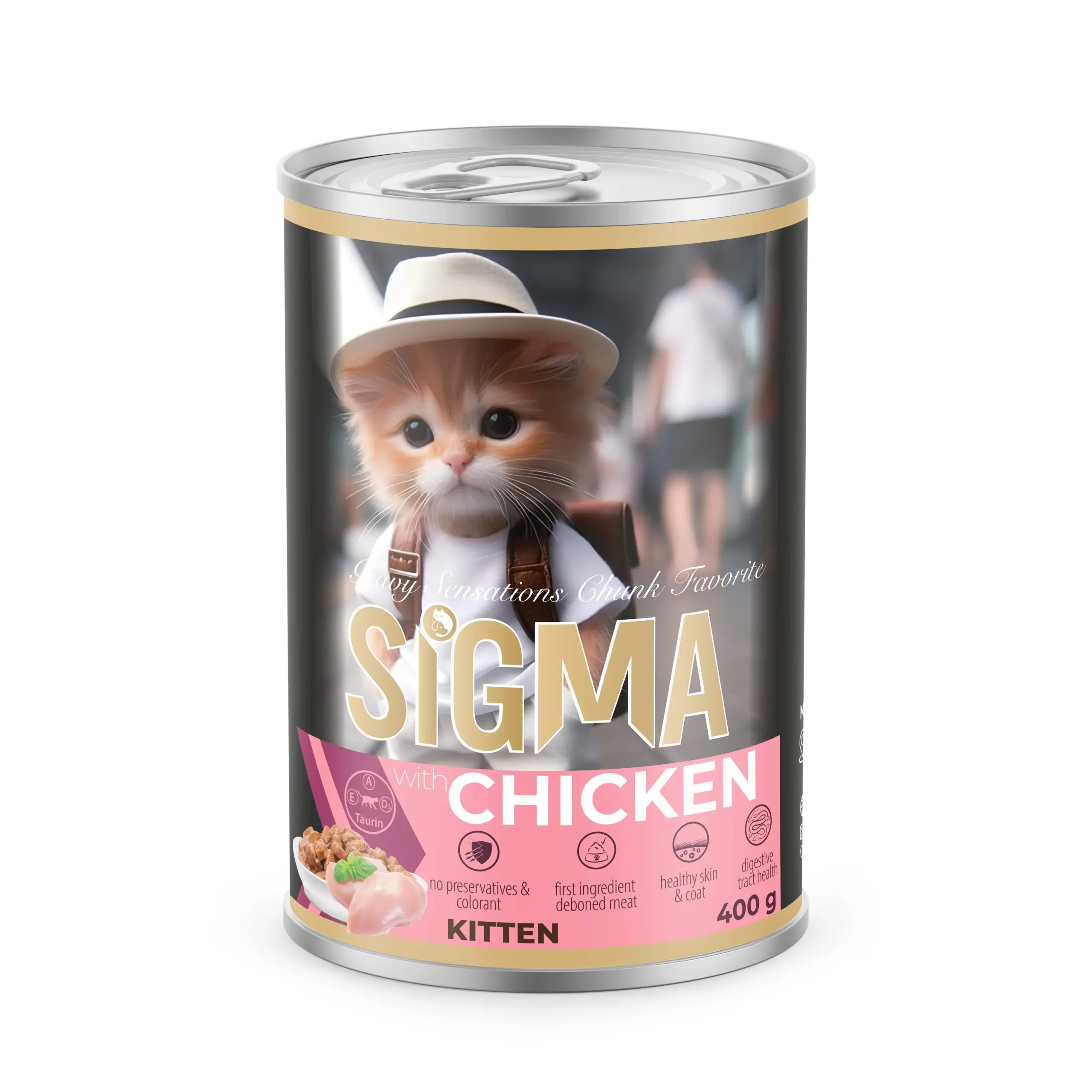 Sigma Kitten Can Food (Chicken)
