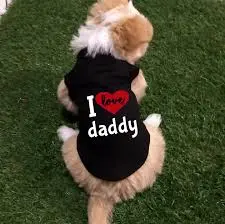 I Love My Daddy Pet Shirt