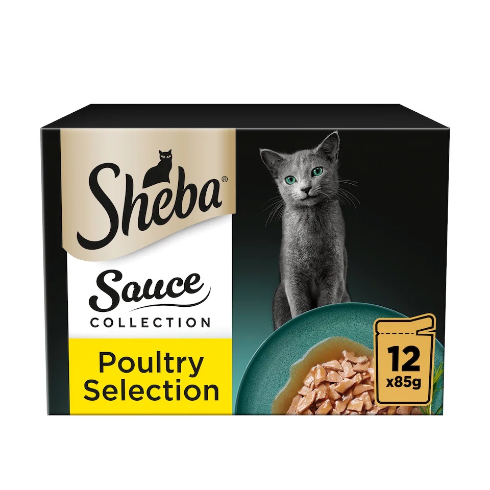 Sheba Sauce Collection 12 Pouch (Fish Selection ) 