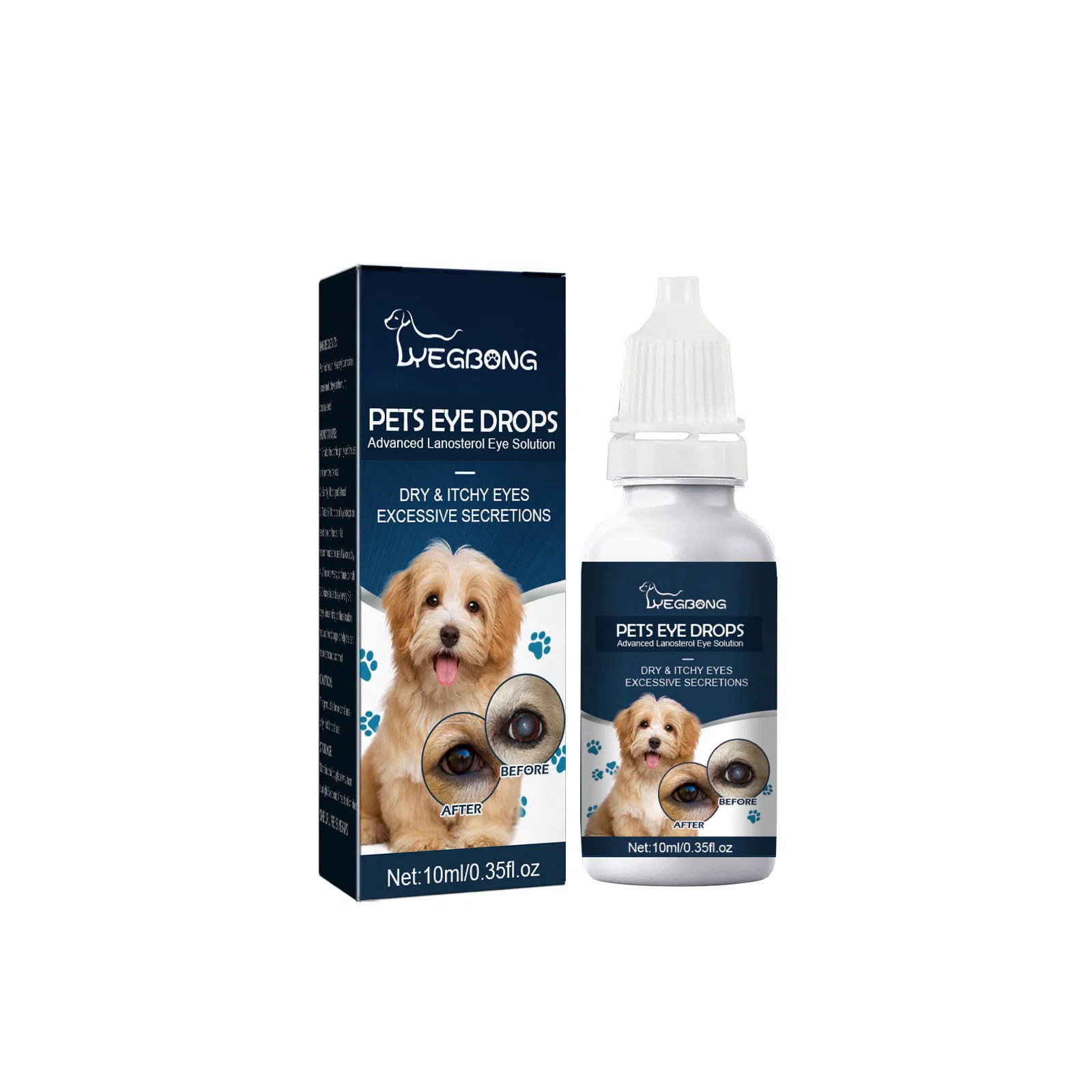 Yegbong Pet Eye Drop (Lanosterol Eye Solution) 10ml