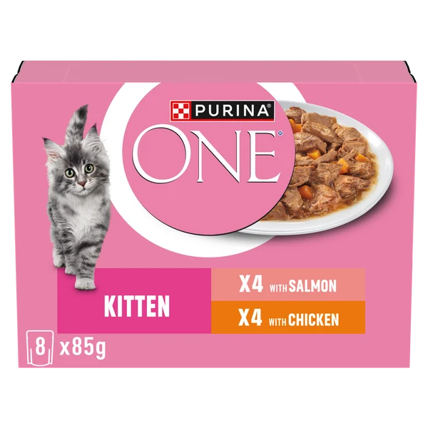 Purina One Kitten Wet Food (8x85g) 